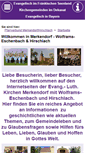 Mobile Screenshot of merkendorf-evangelisch.de